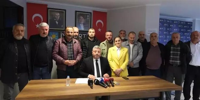İYİ Parti Trabzon'da istifa depremi sürüyor