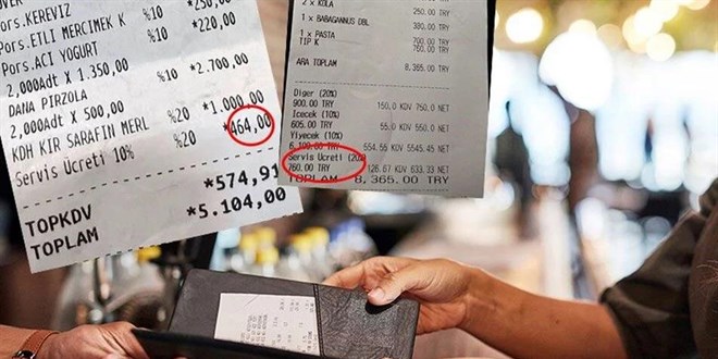 Restoranlarda yeni uygulama: Adisyona eklenen servis ücreti yasal mı?