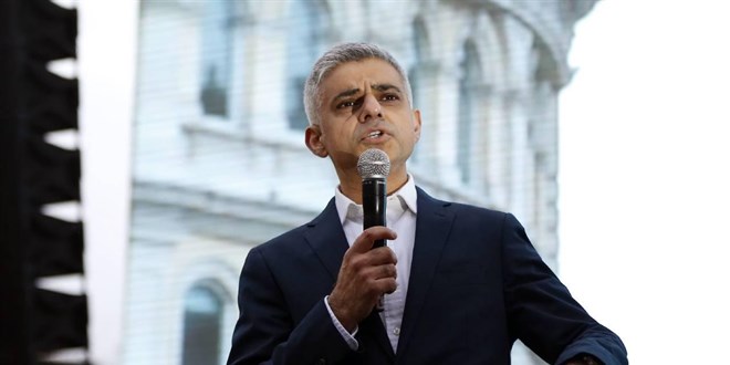 Londra Belediye Başkanı üçüncü kez Sadık Khan oldu