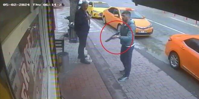 Ankara'da taksi durağına silahla ateş eden kişi tutuklandı