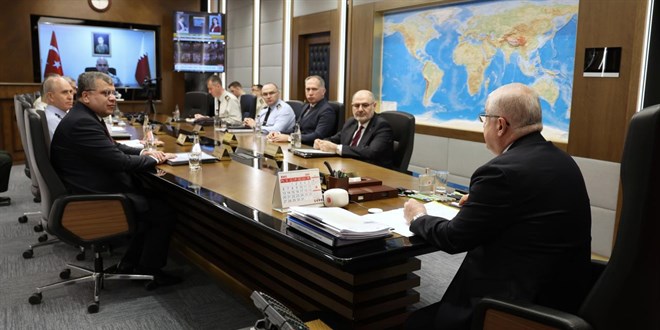Bakan Güler komuta kademesiyle toplantı yaptı