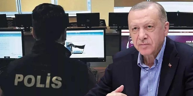 Erdoğan'ın T.C. Kimlik numarası ile arama yaparken yakalandı
