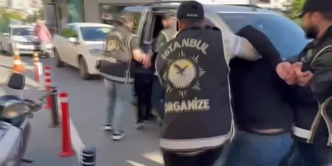 İstanbul'da organize suç örgütü üyesi 10 şüpheli yakalandı