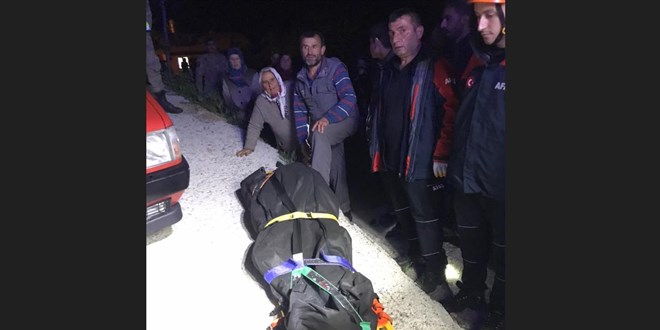 Gümüşhane'de 70 yaşındaki kadın dere yatağında ölü bulundu