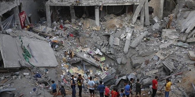 Gazze'de can kayb 34 bin 971'e kt