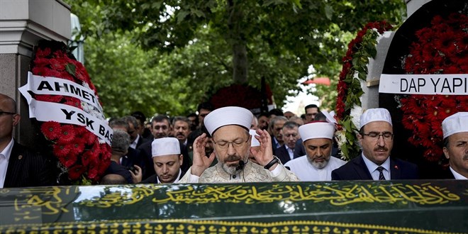 Cumhurbaşkanlığı Özel Kalem Müdürü Hasan Doğan'ın babası için cenaze töreni düzenlendi