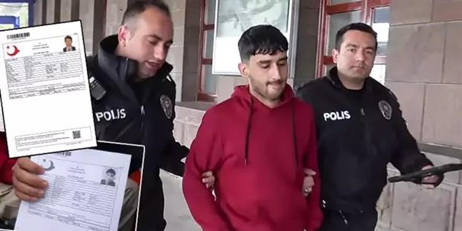 Bin liraya photoshop yaptrd yol izin belgesi, Afgan yolcuyu ele verdi