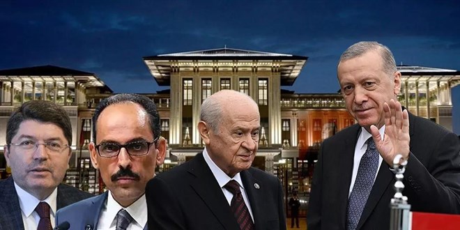Beştepe'de gece yarısı sürpriz zirve!