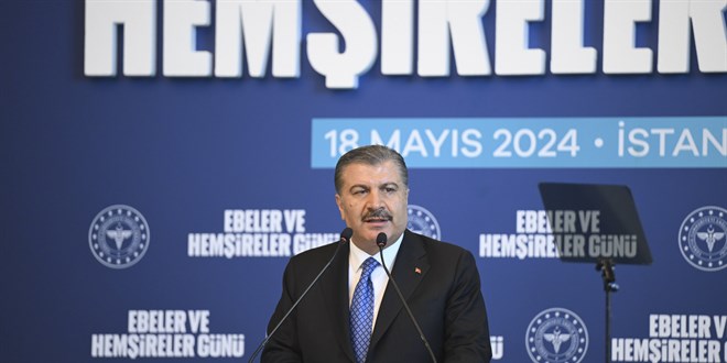Bakan Koca: Ebe ve hemşire sayımız, istikrarlı bir politikayla artacak