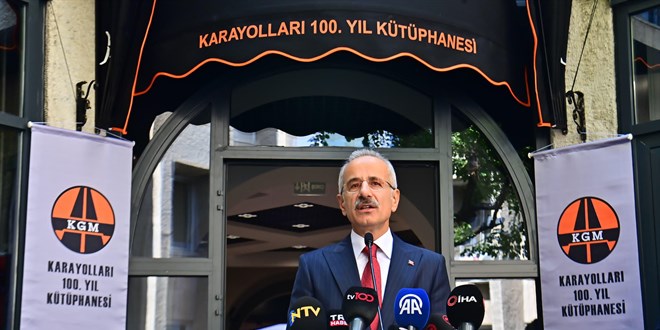 Karayolları 100. yıl kütüphanesi açıldı