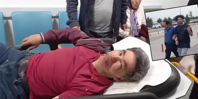 Kaldırımda yürürken darbedildi, yoğun bakıma alındı