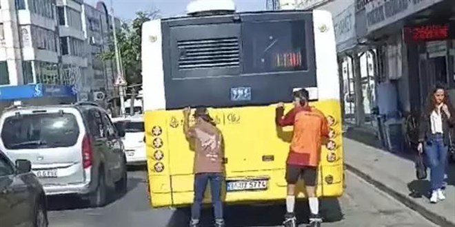 Pendik'te patenli gençlerin tehlikeli yolculuğu