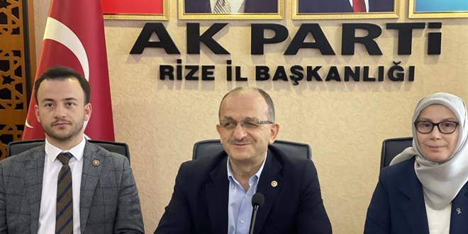 AK Parti Rize İl Başkanı görevinden affını istedi