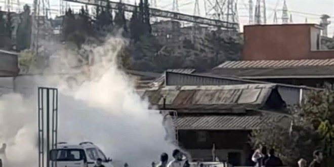 Akaryakıt istasyonunda facia: 2 kişi alevler arasında kaldı