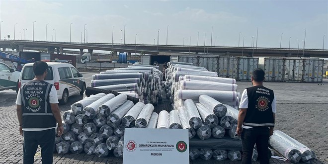 Mersin'de tarihi yakalama: 1 milyar TL'lik kaçakçılık önlendi