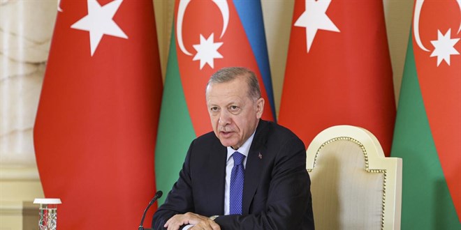 Erdoğan, Azerbaycan'ın Bağımsızlık Günü'nü kutladı