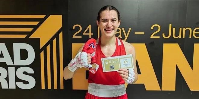 Milli boksör Kahraman, olimpiyatlara kota aldı