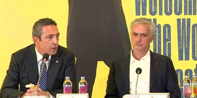Jose Mourinho'dan Ali Koç ve Aziz Yıldırım açıklaması