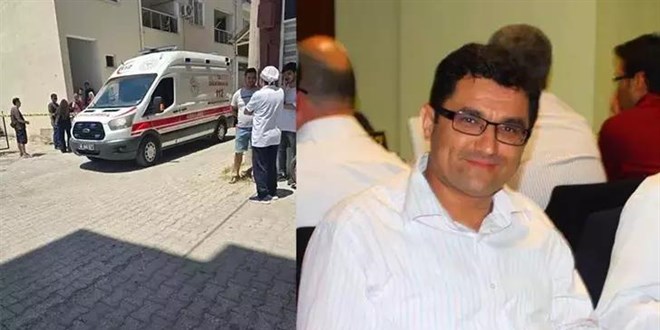 Avukat, merdiven boluunda bandan vurulmu, yaral bulundu