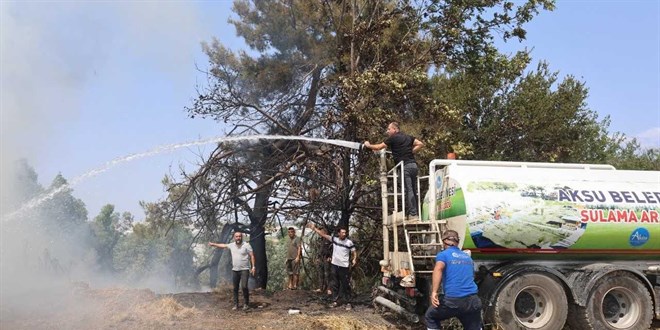 Antalya'da orman yangını