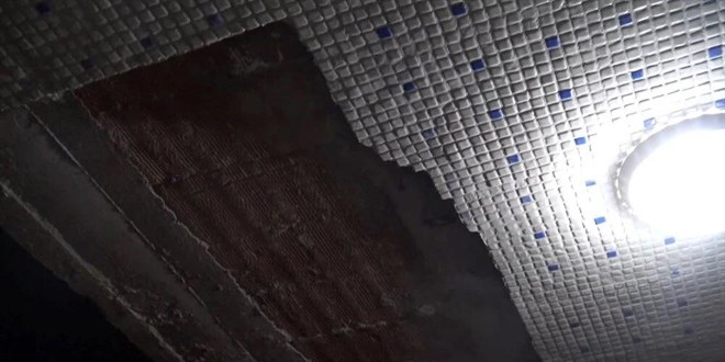 Avcılar'da binadan parçalar koptu: Apartman sakinleri neye uğradığını şaşırdı