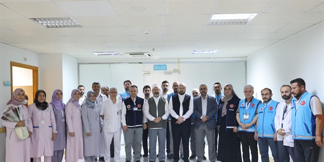 Hacı adayları Türk hekimlerine emanet