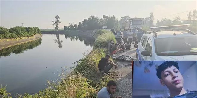 Sulama kanalında akıntıya kapılan çocuk, boğuldu