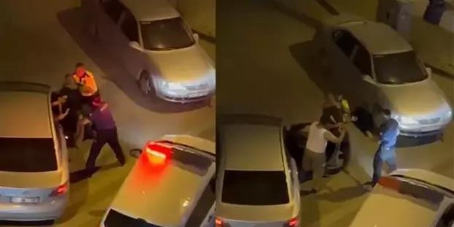 Kazadan sonra kaçan 2 kişiye 'orantısız güç' kullanan polis tutuklandı