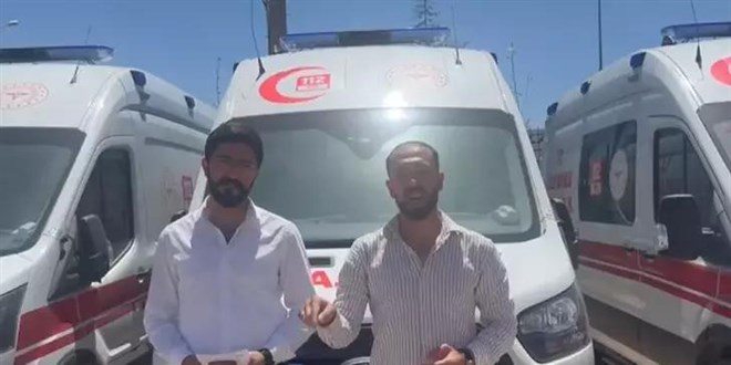Yol isteyen ambulansn nn kesip ofr dvd