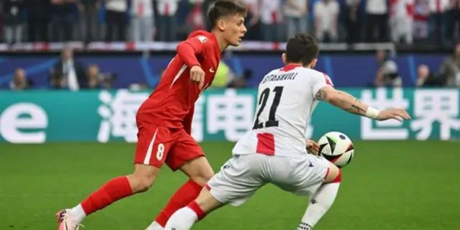 A Milli Futbol Takımı, Gürcistan'ı 3-1 mağlup etti.