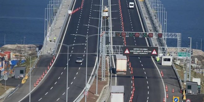 Temmuzda köprülerin geçiş ücretleri zamlanacak