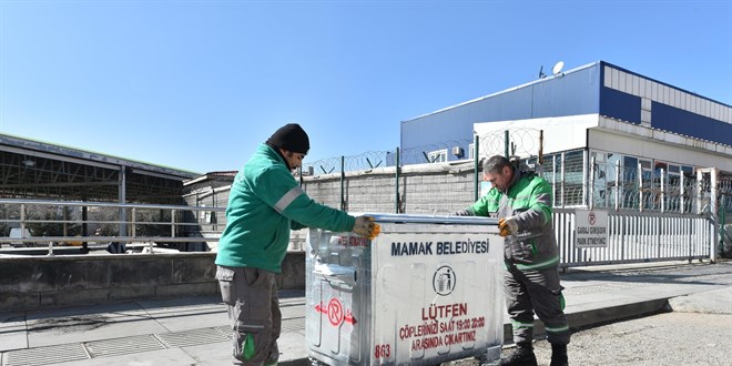 Mamak Belediyesi'nden Çöp Saatleri Uyarısı