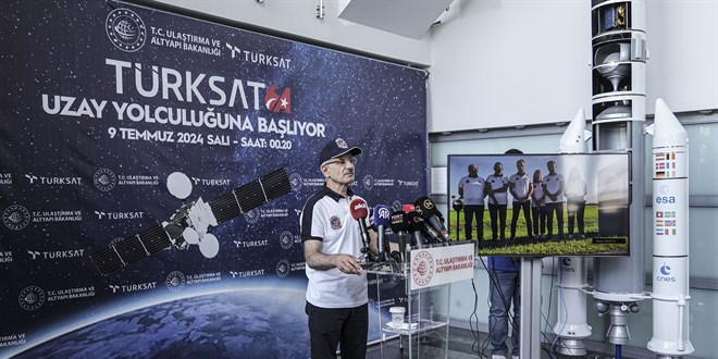 Türksat 6A uydusu bu gece uzaya fırlatılıyor