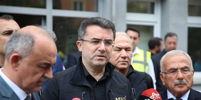 AFAD Başkanı Memiş: İki il için 'turuncu ikaz' devam ediyor