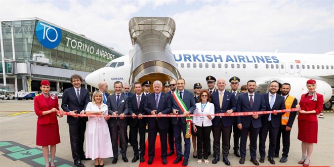THY, uçuş ağına İtalya'nın Torino şehrini de ekledi