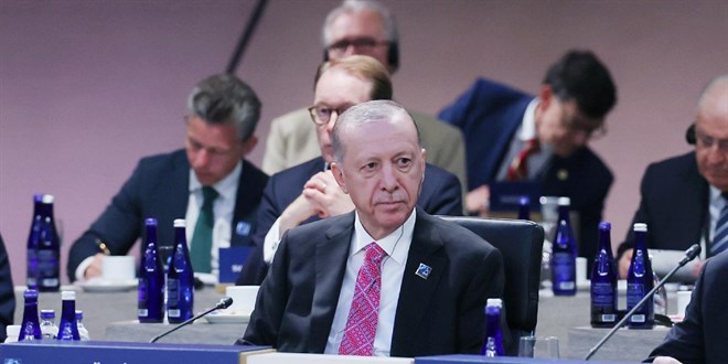 Cumhurbaşkanı Erdoğan, NATO liderler zirvesinde