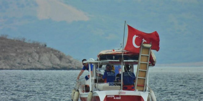 Erdek Askeri Kampı'nda 1 kişi denizde kayboldu