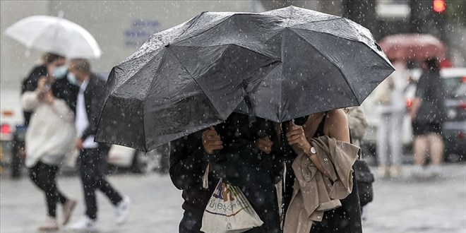 Meteoroloji'den bu bölgeler için gök gürültülü sağanak uyarısı