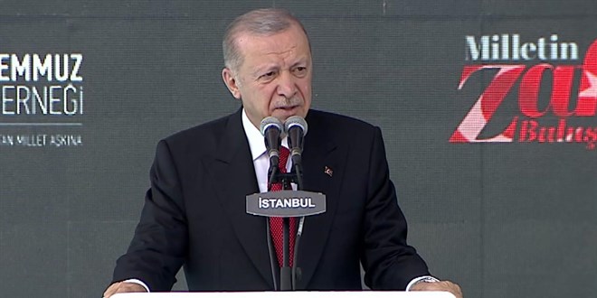 Erdoğan: 15 Temmuz'a oyun diyenleri affetmeyeceğiz