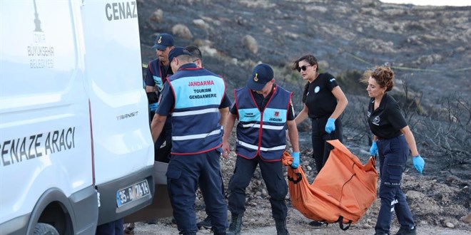Çeşme'de yangında ölenlerin kimlikleri belli oldu