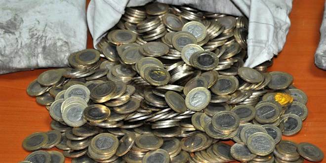 Cebe giren bozuk para miktarı 700 milyon liraya yaklaştı