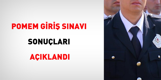 POMEM Giriş Sınavı sonuçları açıklandı