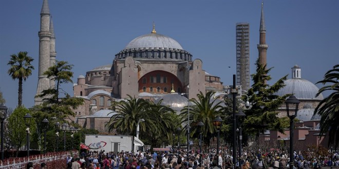 Ayasofya Camii yaklaşık 25 milyon ziyaretçi ağırladı