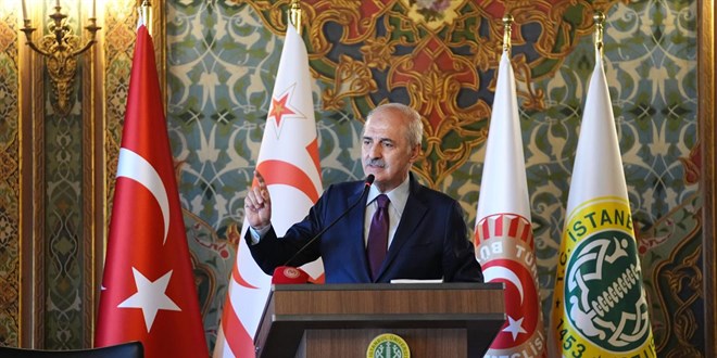 Kurtulmuş: Türkiye'nin Kıbrıs'tan vazgeçmesi asla düşünülemez