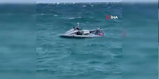 İstanbul açıklarında patlayıcı yüklü jetski bulundu