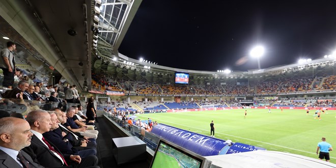 Cumhurbakan Erdoan, RAMS Baakehir-La Fiorita man izledi