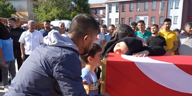 Uzman çavuş babaya en zor veda