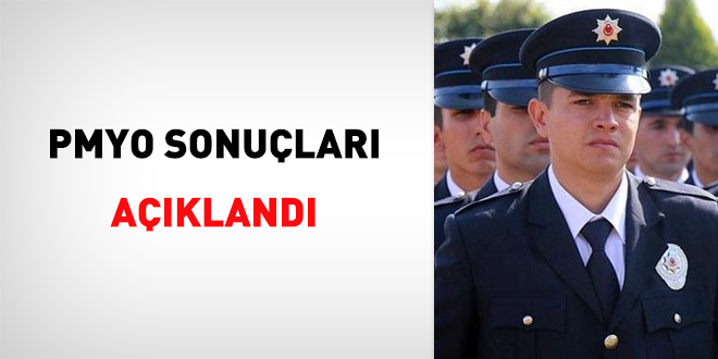 PMYO sonuçları açıklandı