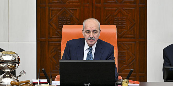 Numan Kurtulmuş TBMM'yi olağanüstü toplantıya çağırdı