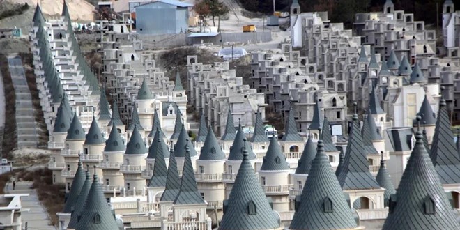 Yıllardır boş duran Şato Villaları için karar verildi